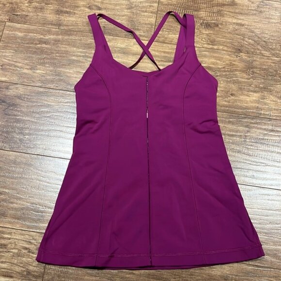 Tops - Lululemon Hot to Street Tank top regal plum